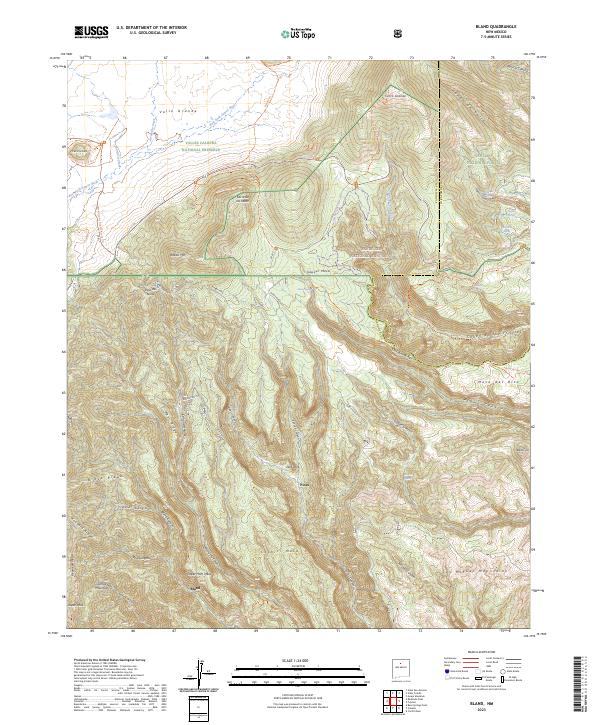 USGS Topographic Map – Bland
