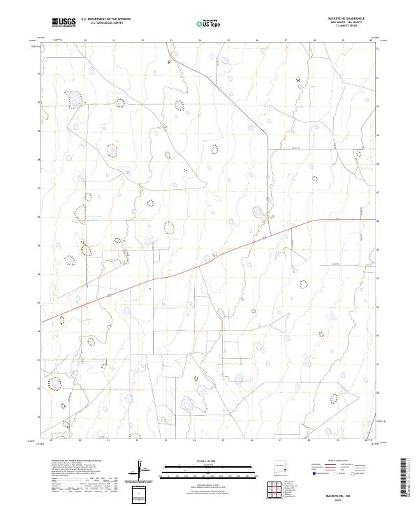 2023 Map of Buckeye NE, 2023 Print