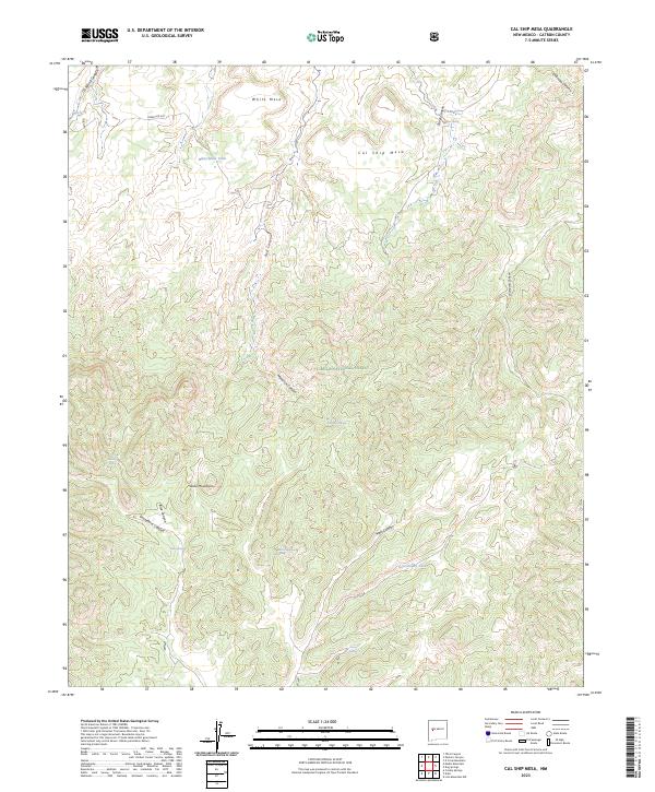 USGS Topographic Map – Cal Ship Mesa