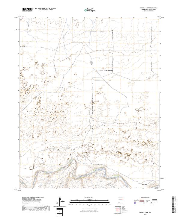 USGS Topographic Map – Cammak Camp