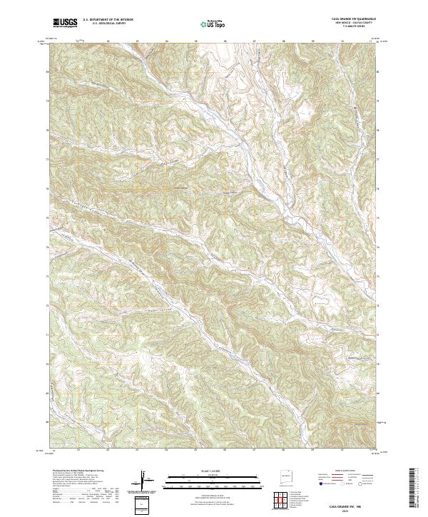 USGS Topographic Map – Casa Grande SW
