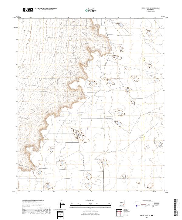 2023 Map of Cedar Point SE, 2023 Print