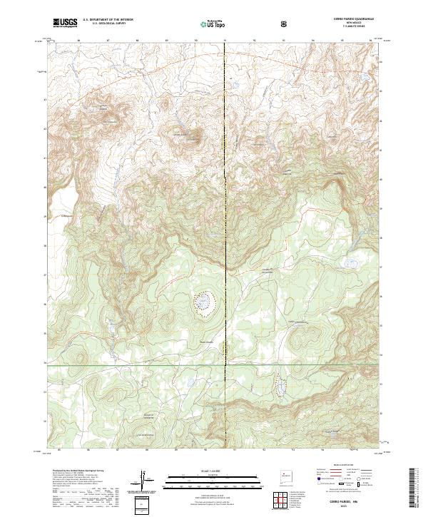 USGS Topographic Map – Cerro Parido