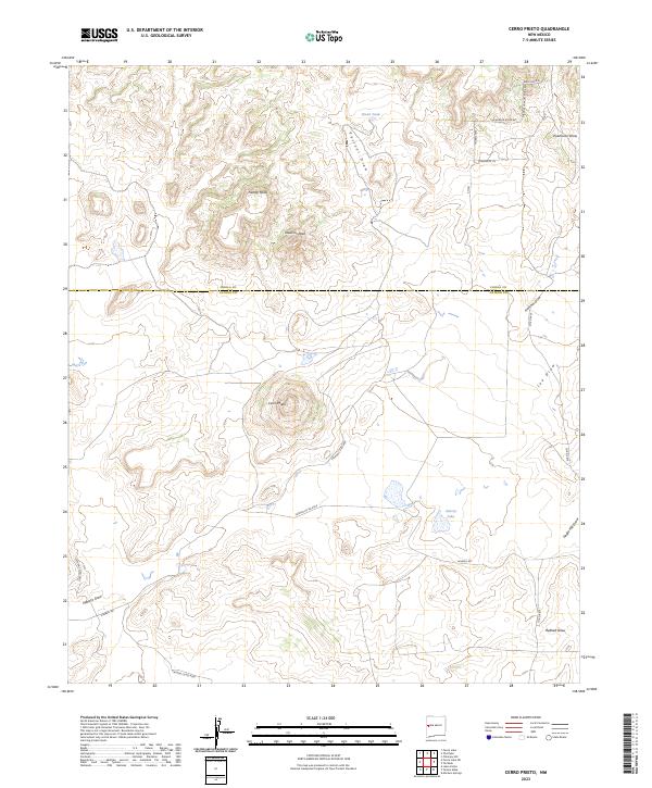USGS Topographic Map – Cerro Prieto