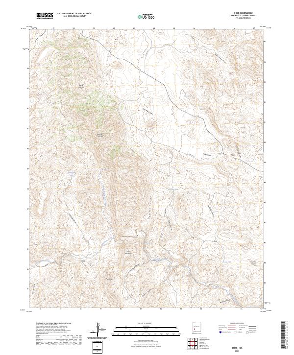 USGS Topographic Map – Chise