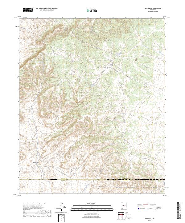 USGS Topographic Map – Chupadera