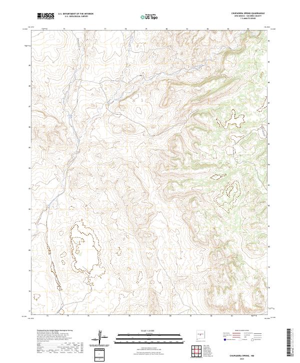 USGS Topographic Map – Chupadera Spring