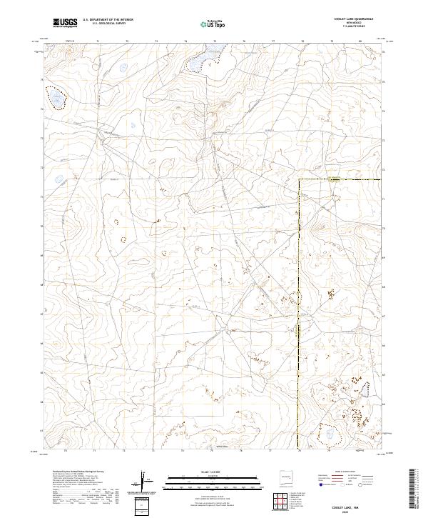 USGS Topographic Map – Cooley Lake