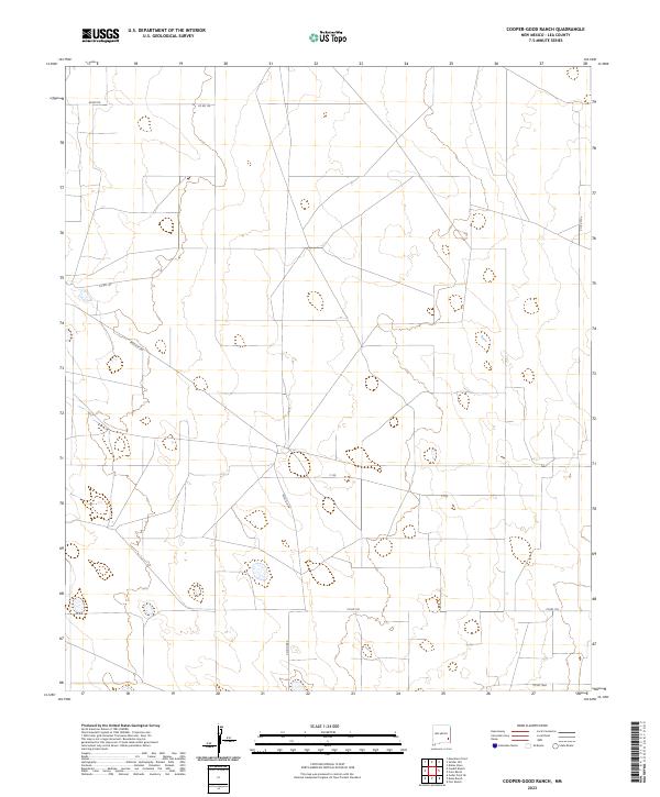 2023 Map of Cooper-Good Ranch, 2023 Print