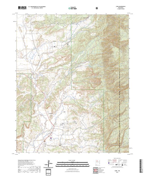 USGS Topographic Map – Cuba