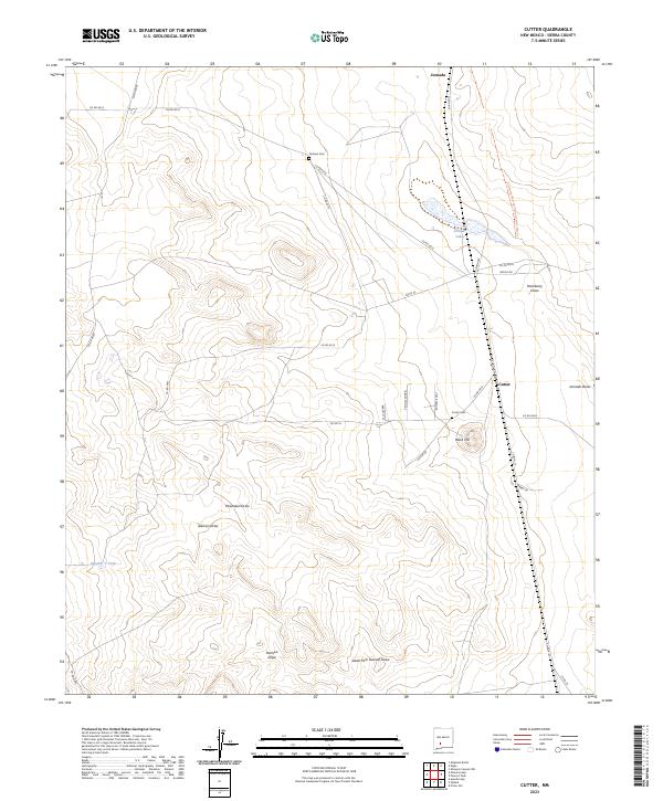 USGS Topographic Map – Cutter
