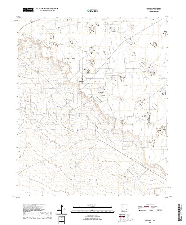 USGS Topographic Map – Dog Lake
