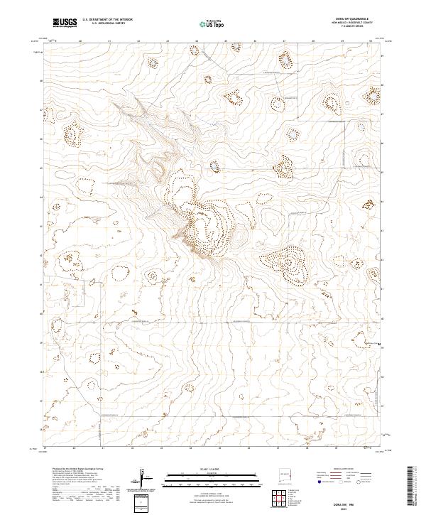 2023 Map of Dora SW, 2023 Print