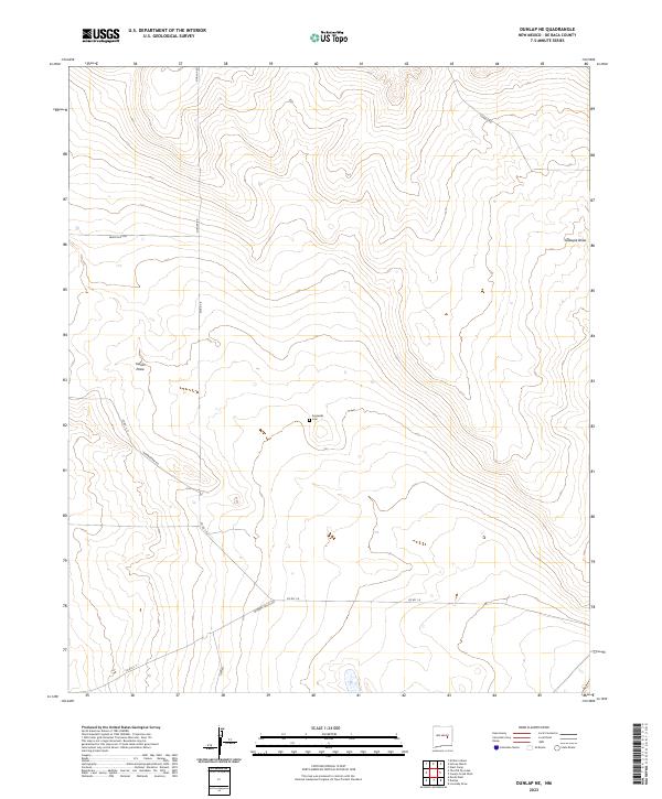 USGS Topographic Map – Dunlap NE
