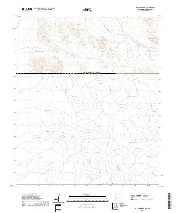 USGS Topographic Map – Eagle Mountain