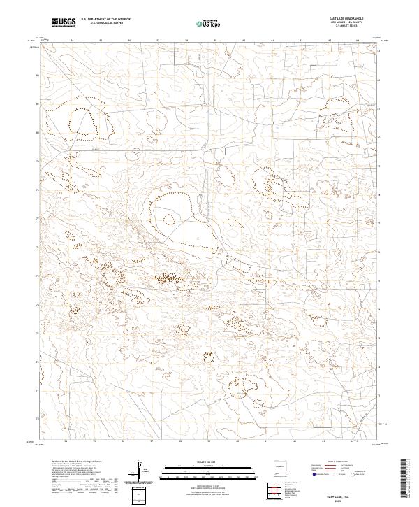 USGS Topographic Map – East Lake
