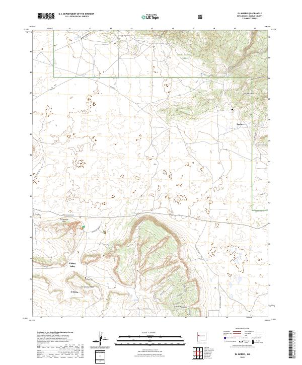 USGS Topographic Map – El Morro