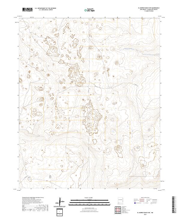 USGS Topographic Map – El Morro Ranch NW