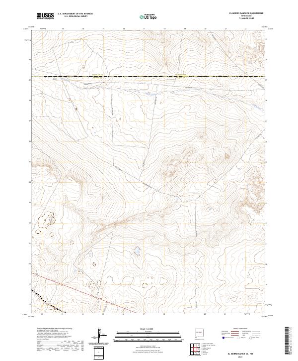 2023 Map of El Morro Ranch SE, 2023 Print
