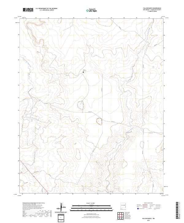 2023 Map of Fallon Ranch, 2023 Print