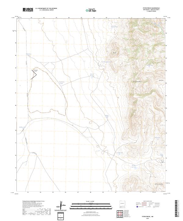 USGS Topographic Map – Fitzpatricks