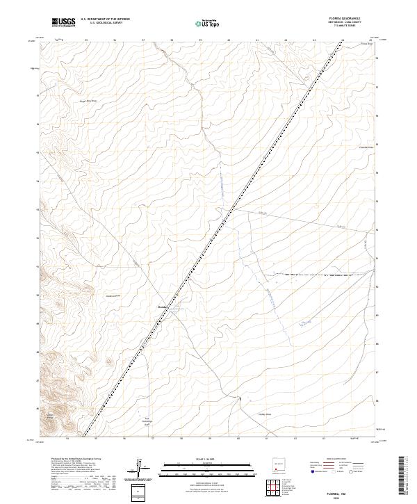 USGS Topographic Map – Florida