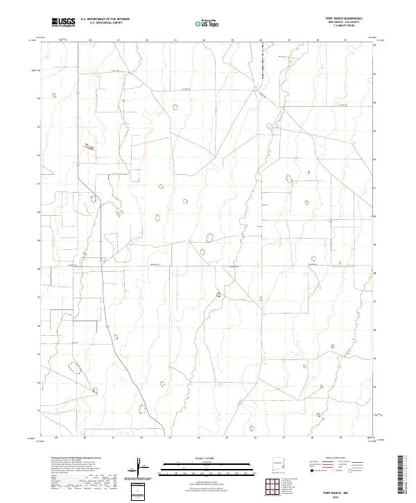 2023 Map of Fort Ranch, 2023 Print