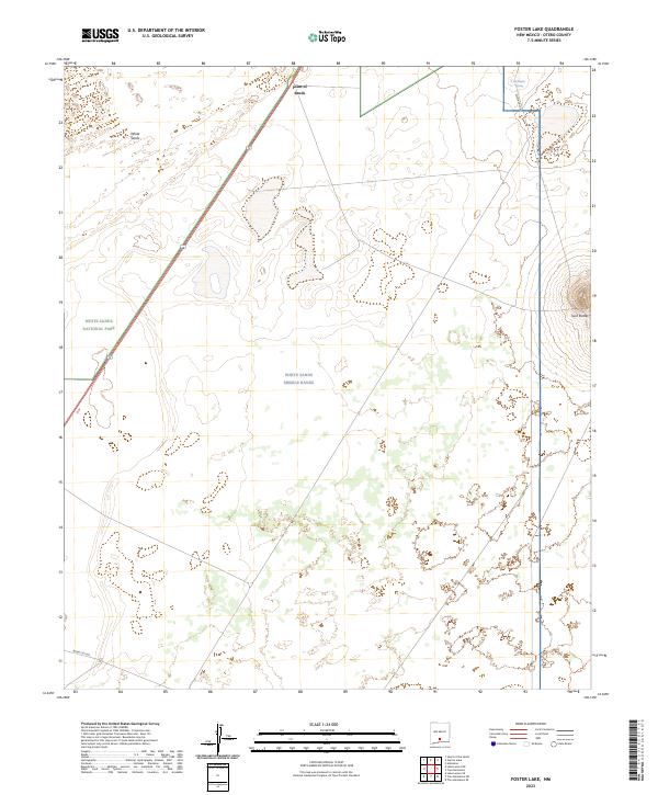 USGS Topographic Map – Foster Lake
