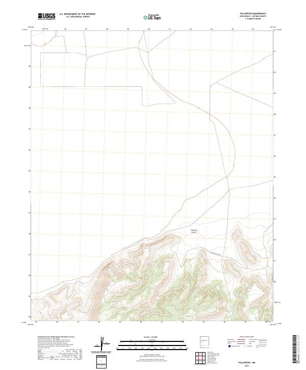 USGS Topographic Map – Fullerton