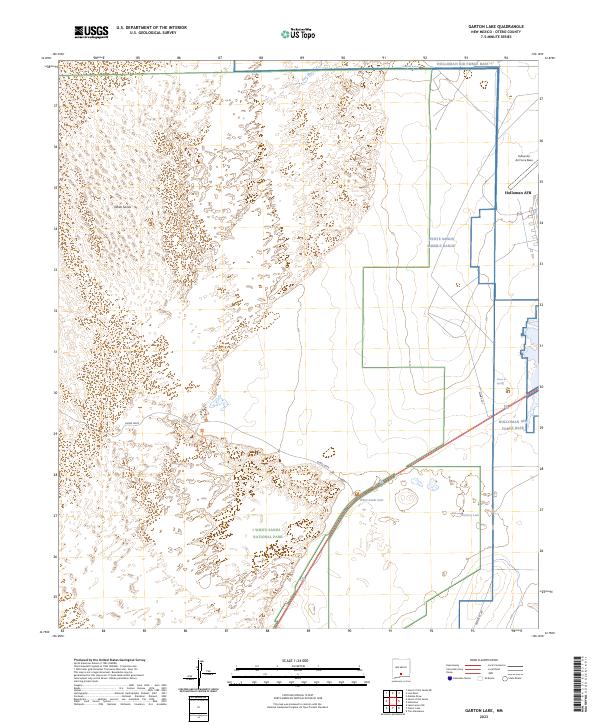 USGS Topographic Map – Garton Lake