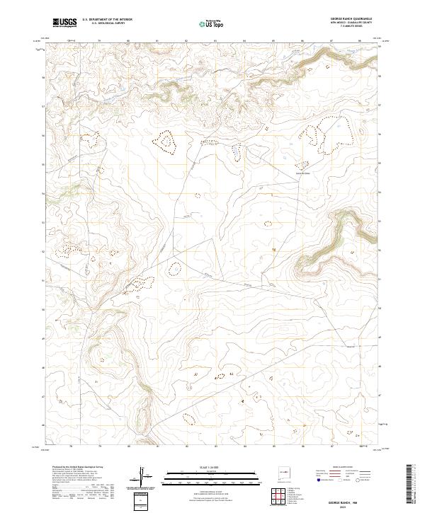 USGS Topographic Map – George Ranch
