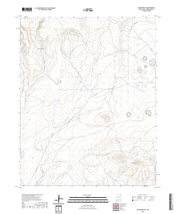 USGS Topographic Map – Gladstone NW