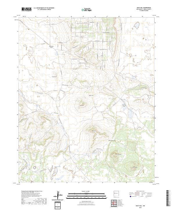 USGS Topographic Map – Goat Hill