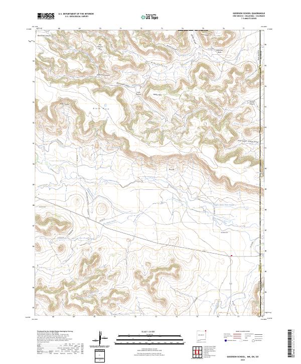 USGS Topographic Map – Goodson School