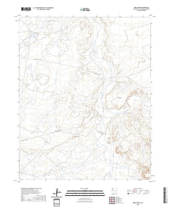 USGS Topographic Map – Great Bend