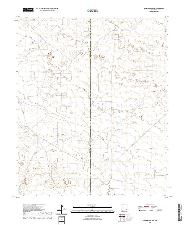 USGS Topographic Map – Greenwood Lake