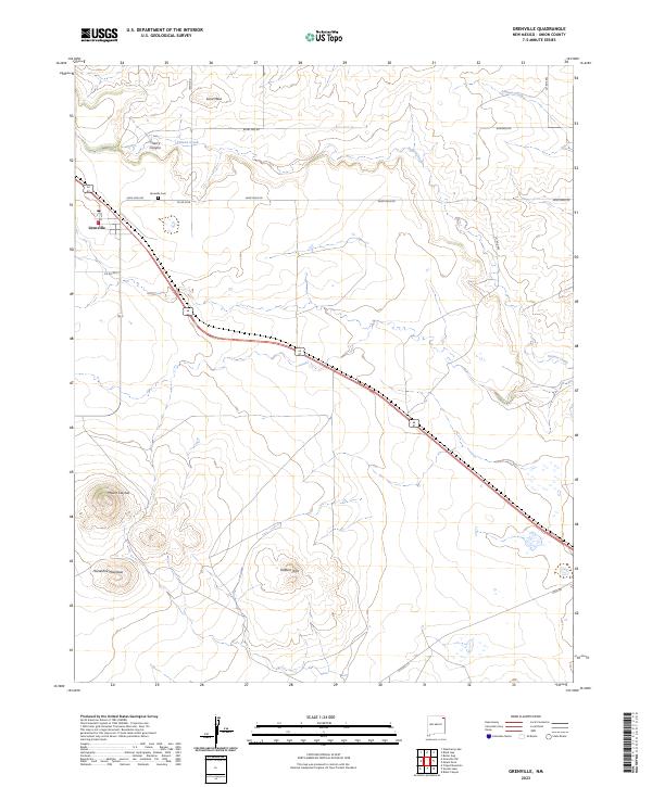 USGS Topographic Map – Grenville