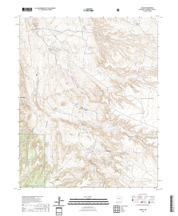 USGS Topographic Map – Hagan
