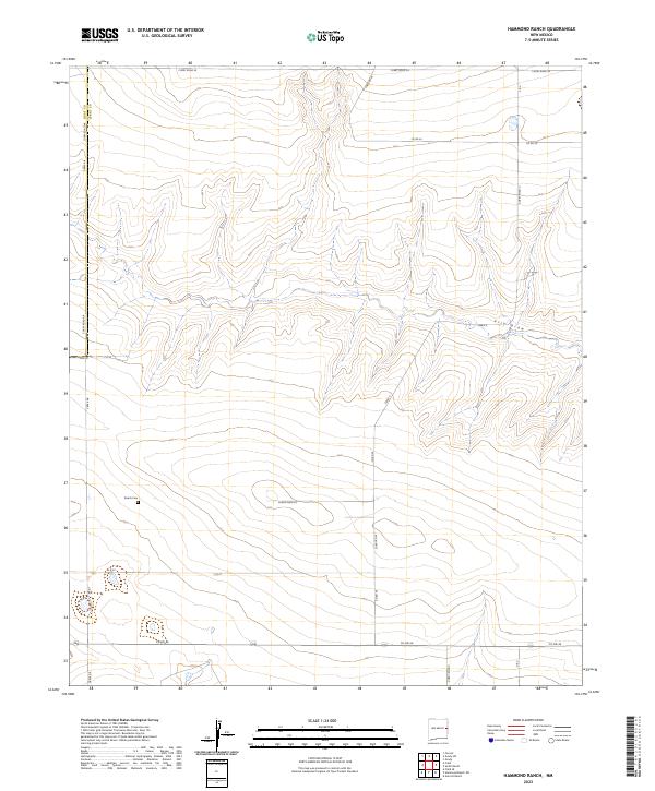 2023 Map of Hammond Ranch, 2023 Print