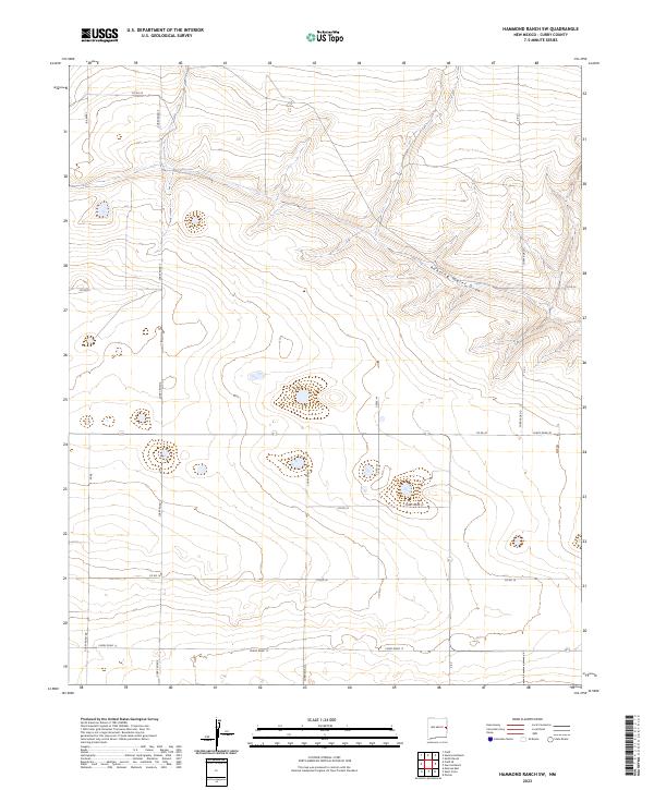 2023 Map of Hammond Ranch SW, 2023 Print