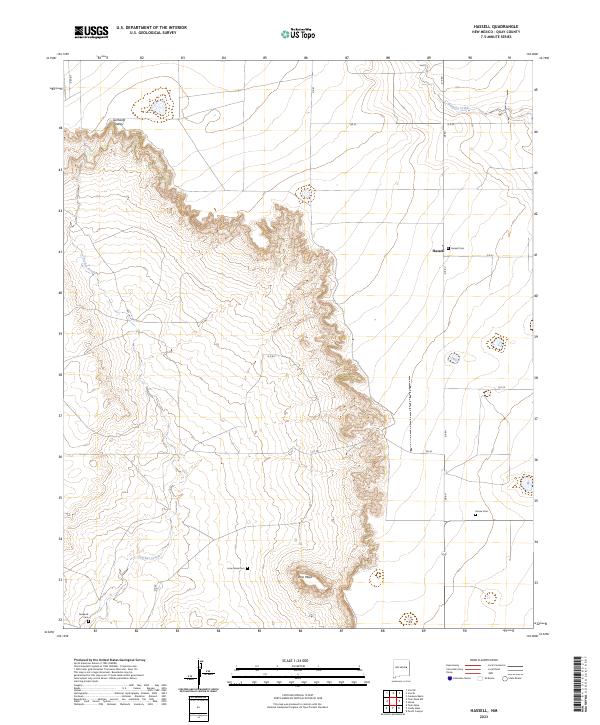 USGS Topographic Map – Hassell