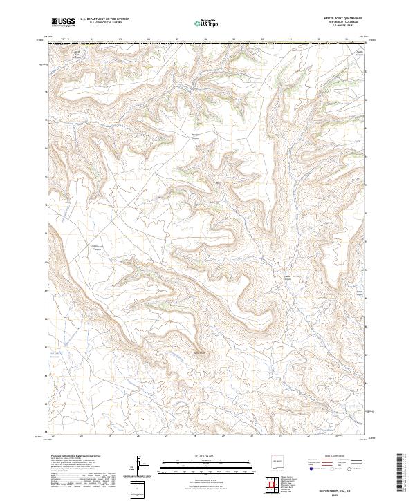 USGS Topographic Map – Heifer Point