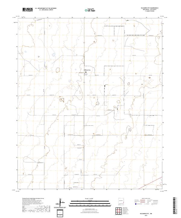 USGS Topographic Map – Hillburn City