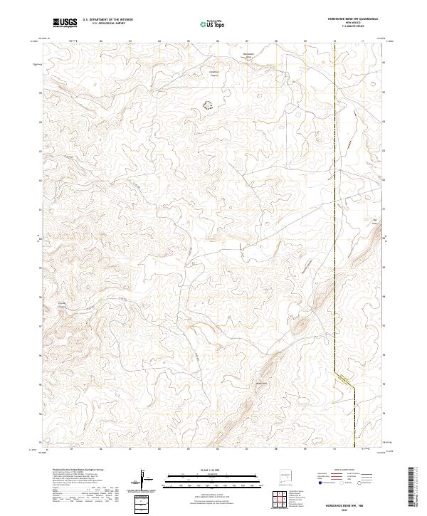 USGS Topographic Map – Horseshoe Bend NW