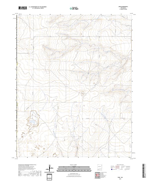 USGS Topographic Map – Ione