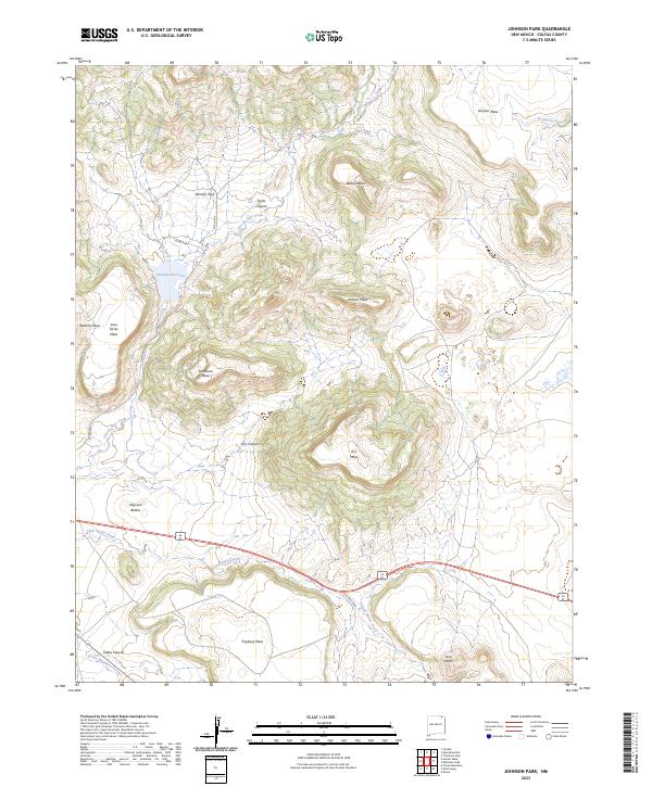 USGS Topographic Map – Johnson Park