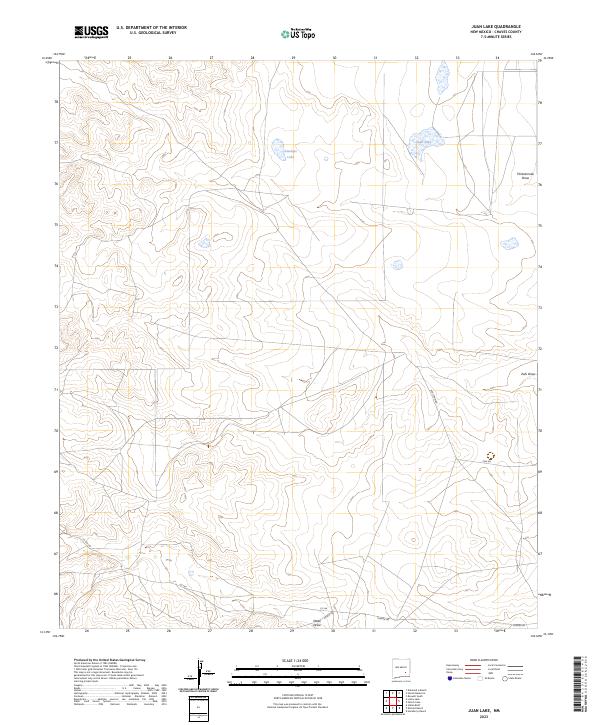 USGS Topographic Map – Juan Lake