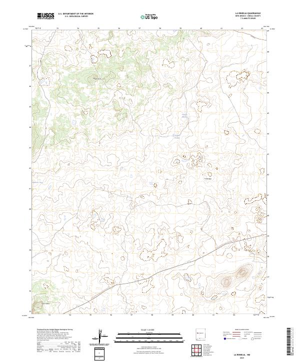 USGS Topographic Map – La Rendija