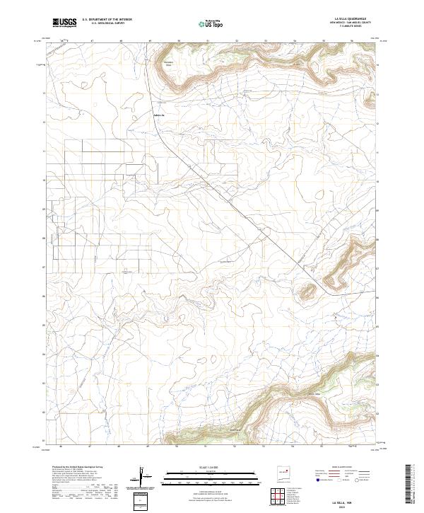 USGS Topographic Map – La Silla