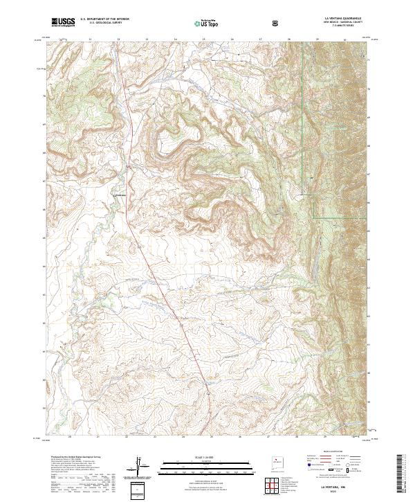 USGS Topographic Map – La Ventana